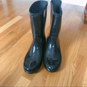 UGG fur lined rain boots- NEW